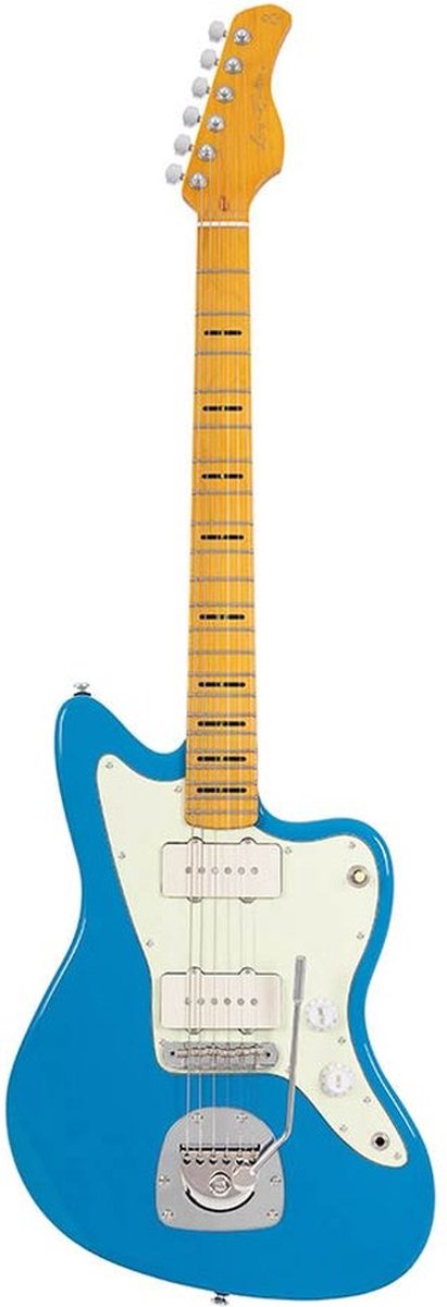 Sire Guitars J5/BLU Mahonie elektrische gitaar J-stijl, BLAUW