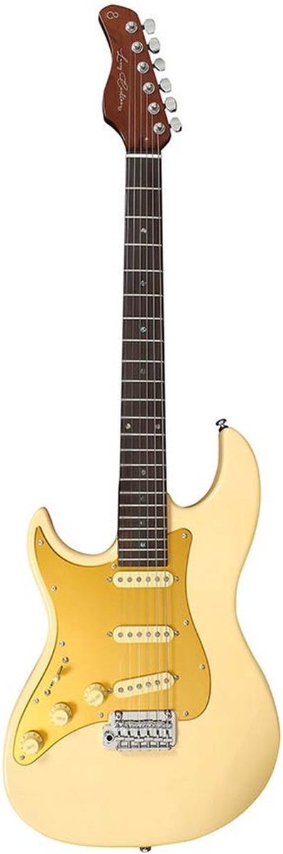 Sire Guitars S7VL/VWH Linkshandige elektrische gitaar S Vintage-stijl vintage wit