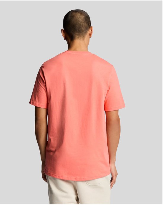 T-shirt uni Lyle & Scott Polos et T-shirts Homme - Polo - Corail - Taille L