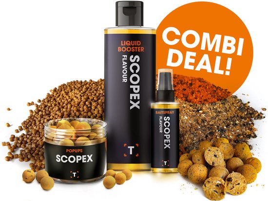 Scopex Combi Deal 20MM | Karpervissen | Partikels | Karper Aas | Karper Vissen | Karper Voer | Karper