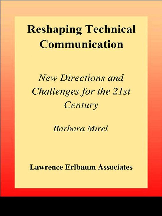 Reshaping Technical Communication - cover