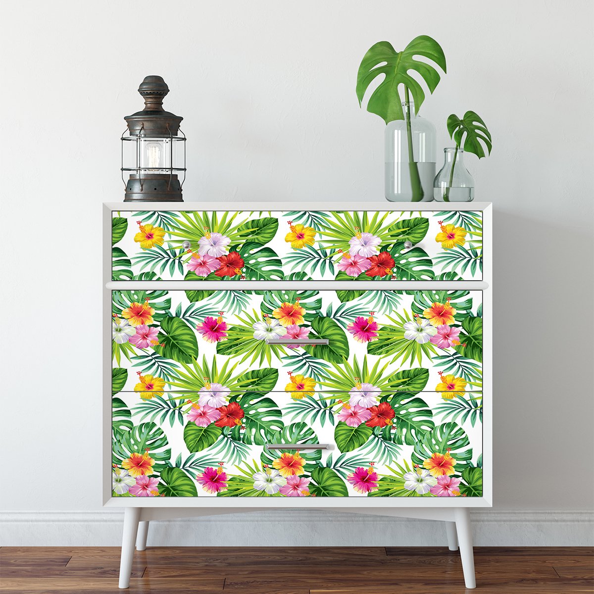 Ambiance Sticker Tropische meubelsticker Rangiroa 40 x 60 cm Multi color