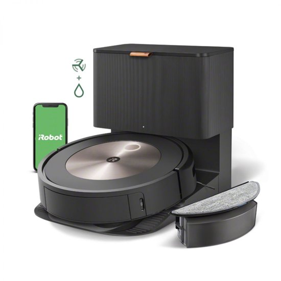 iRobot Roomba Combo j5+ Stofzak Zwart
