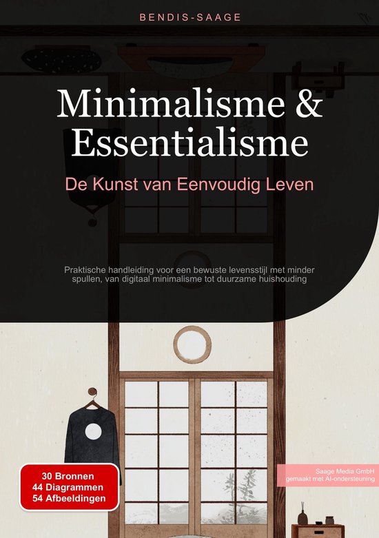 Minimalisme & Essentialisme: De Kunst van Eenvoudig Leven - cover