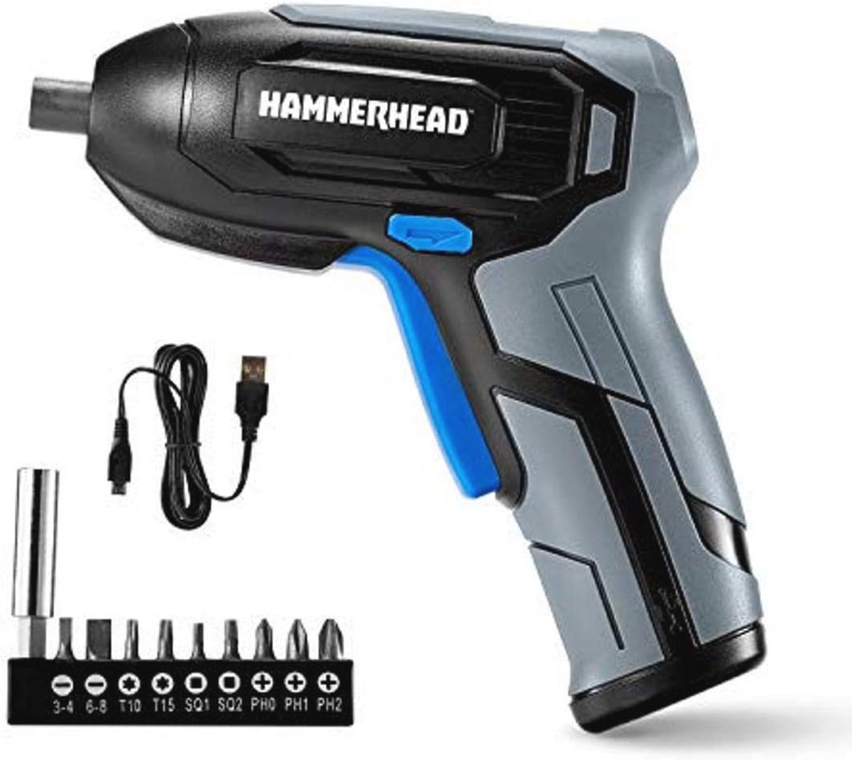 Oplaadbare 4V Draadloze Schroevendraaier met 9 Stuks Bit – Perfect voor Huishoudelijke Klussen