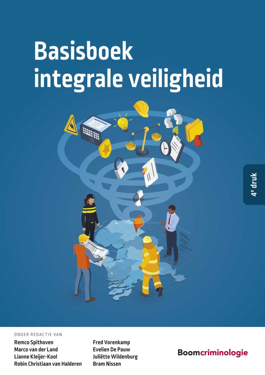 Omslag van Studieboeken Criminologie & Veiligheid - Basisboek integrale veiligheid