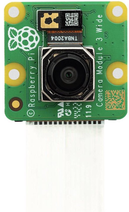 Raspberry Pi® SC1224 Camera Module 3 Wide CMOS kleuren-cameramodule Geschikt voor serie: Raspberry Pi®