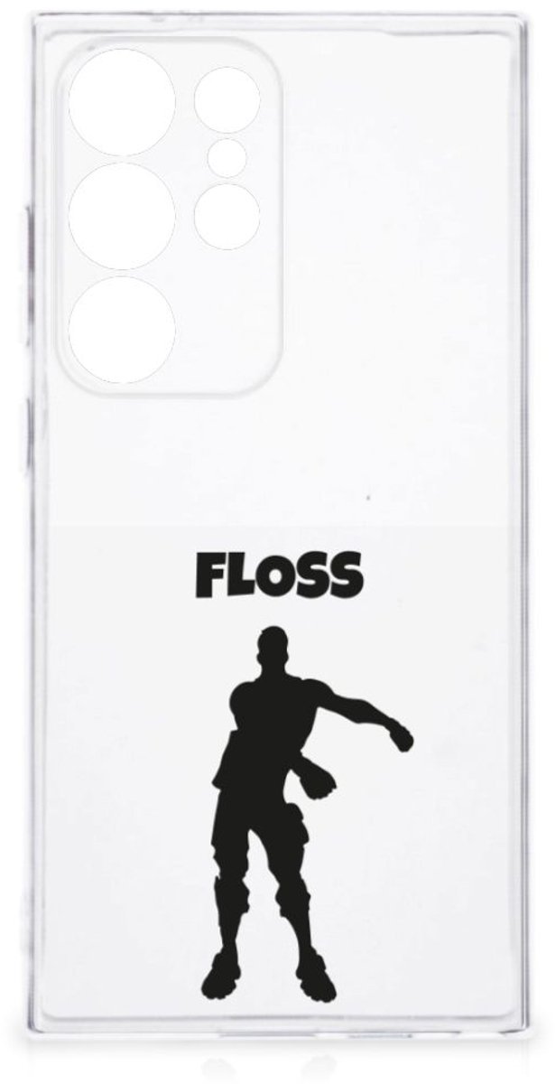 Samsung Galaxy S24 Ultra Telefoonhoesje met Naam Floss
