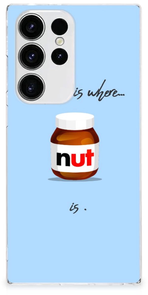 Samsung Galaxy S23 Ultra Siliconen Case Nut Home