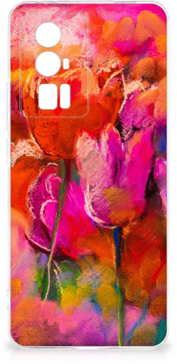 Hoesje maken Xiaomi Poco F5 Pro Tulips