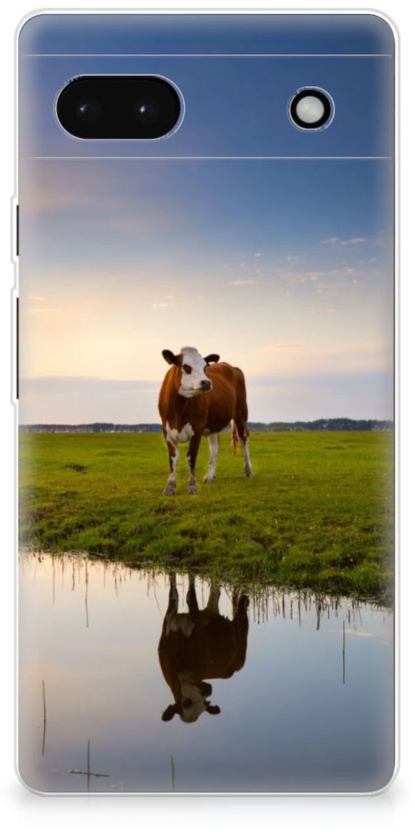 Google Pixel 6A TPU Hoesje Koe
