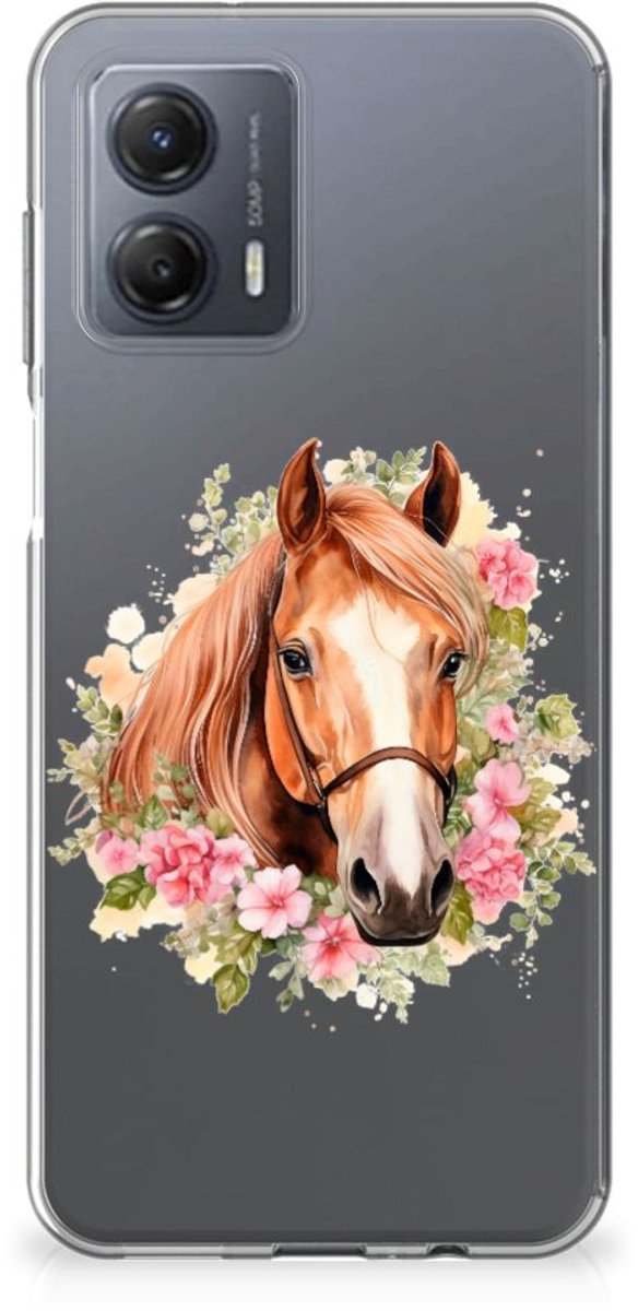 TPU Hoesje voor Motorola Moto G53 Paard