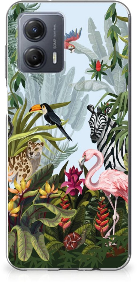 TPU Hoesje voor Motorola Moto G53 Jungle