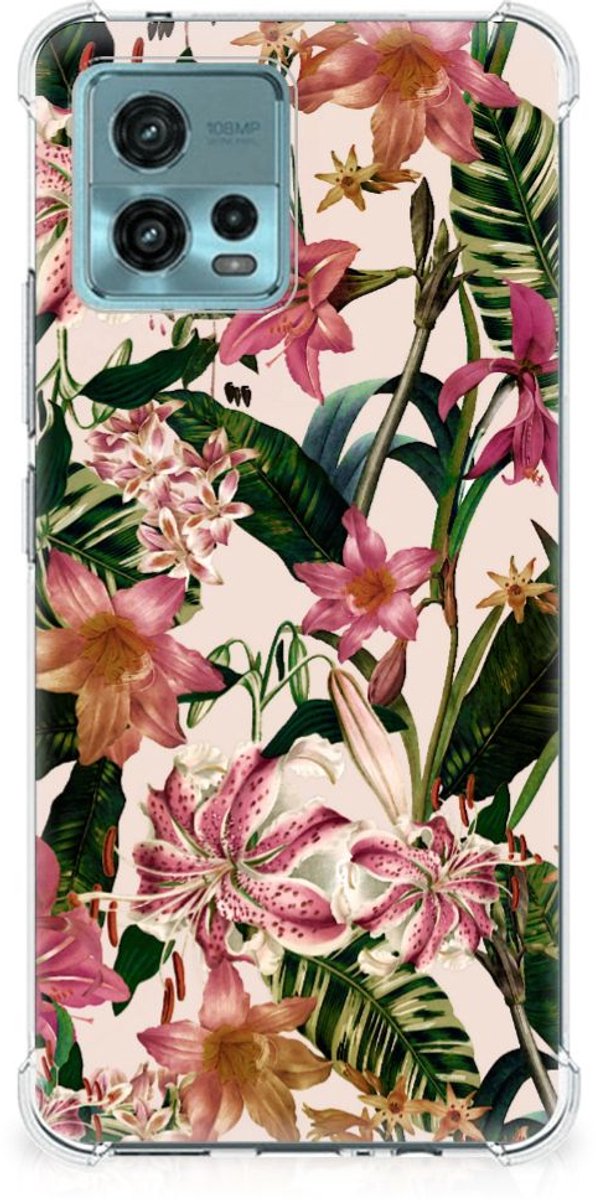 otorola Moto G72 Case Flowers