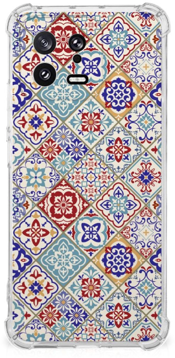 Xiaomi 13 Anti-Shock Hoesje Tiles Color