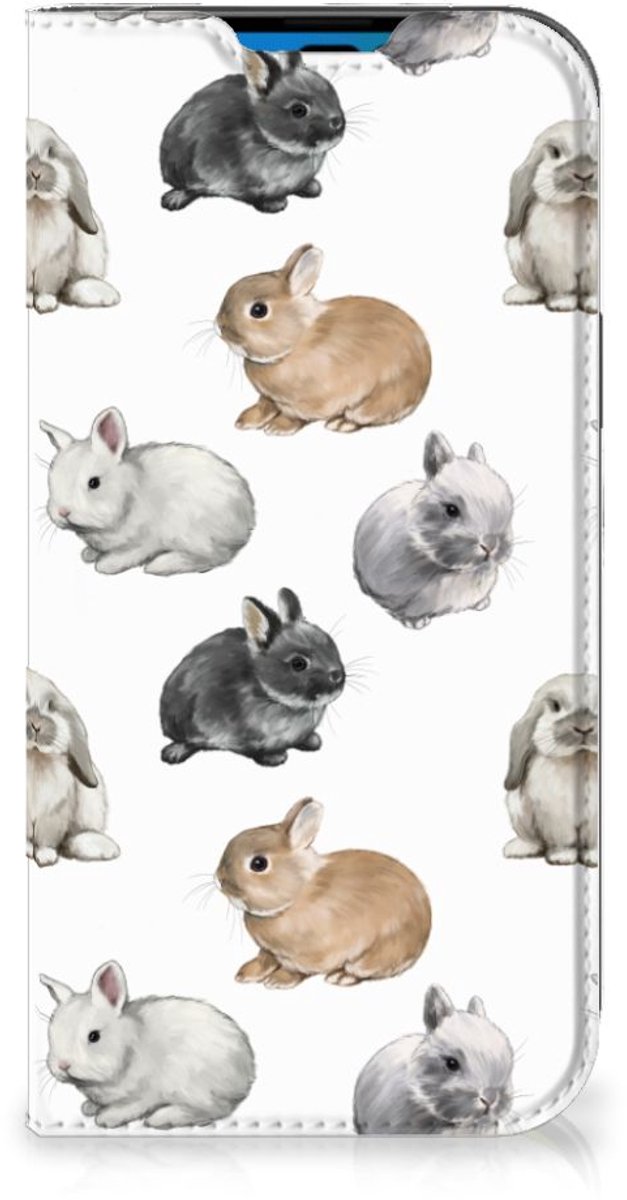 Hoesje maken voor iPhone 14 Pro Konijntjes