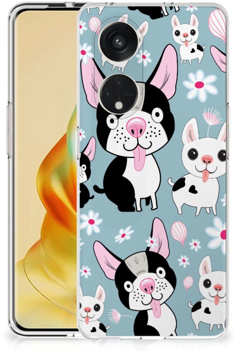 OPPO Reno8 T 5G TPU Hoesje Hondjes