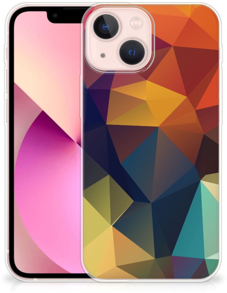 iPhone 13 mini TPU Hoesje Polygon Color