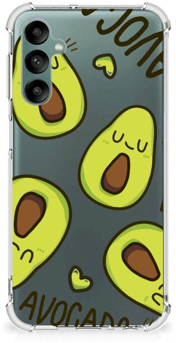 Samsung Galaxy A24 Stevig Bumper Hoesje Avocado Singing