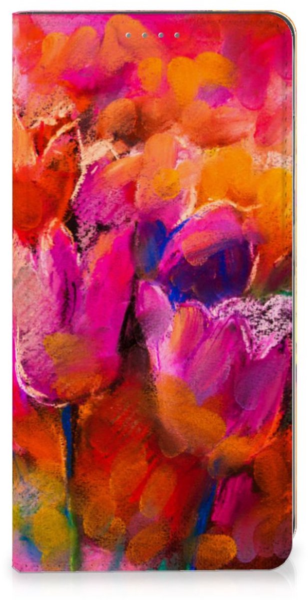 Bookcase Samsung Galaxy S24 Tulips