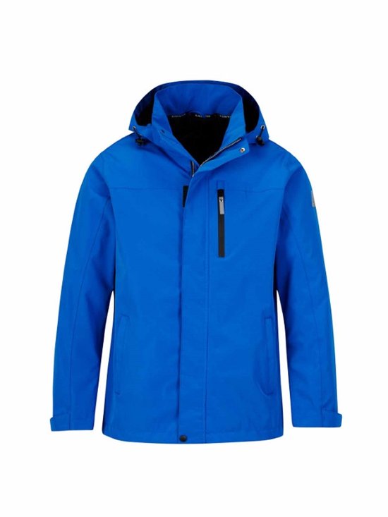 BJØRNSON Remmolt Regenjas - Zomerjas Heren - Winddicht - Maat 5XL - Blauw