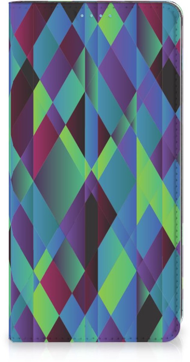 Samsung Galaxy A53 Stand Case Abstract Green Blue