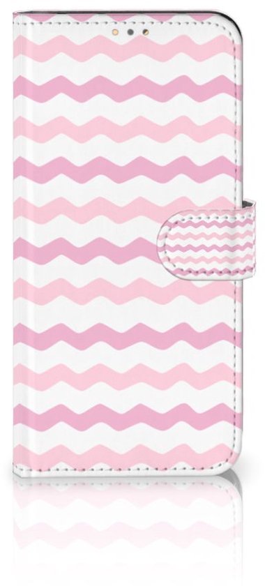 Coque pour téléphone portable OPPO A15 Design Coque Vagues Rose