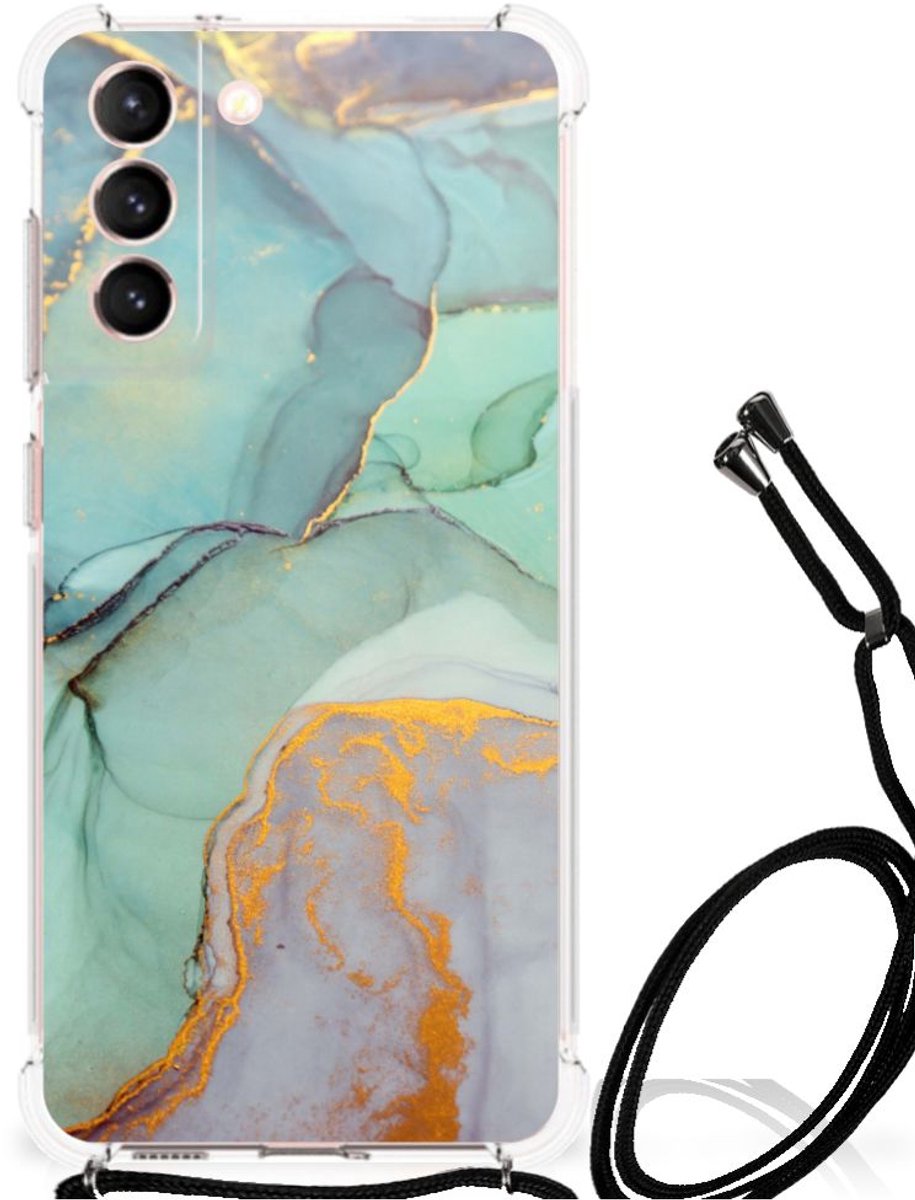 Back Cover voor Samsung Galaxy S21 FE Watercolor Mix