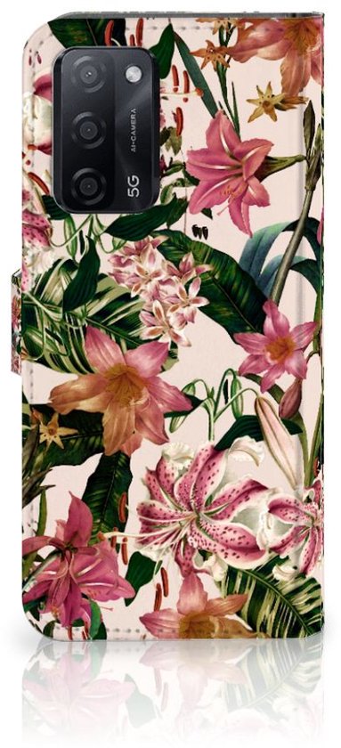 Coque Téléphone OPPO A16 | A16s Protection Housse Fleurs