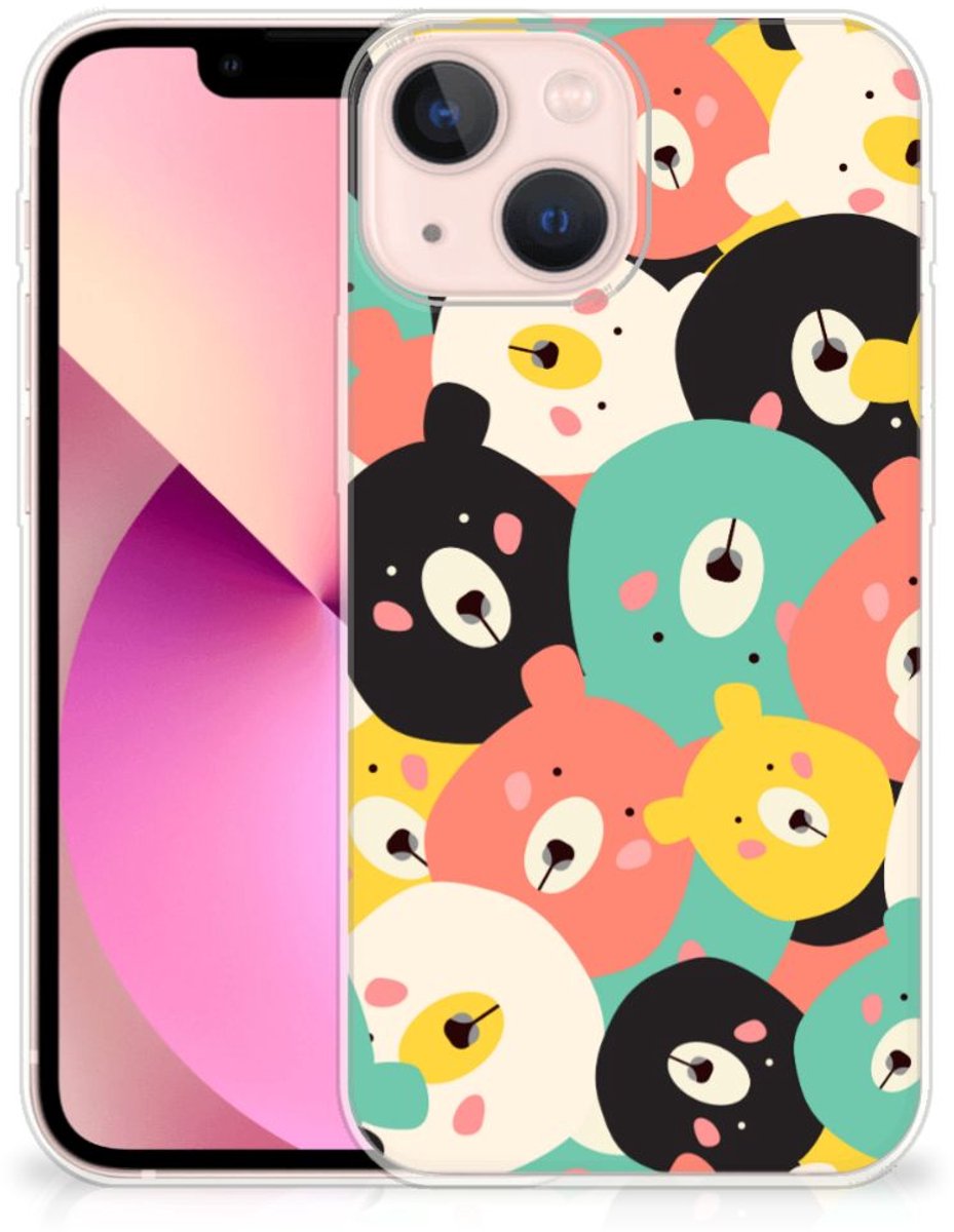 iPhone 13 mini Telefoonhoesje met Naam Bears