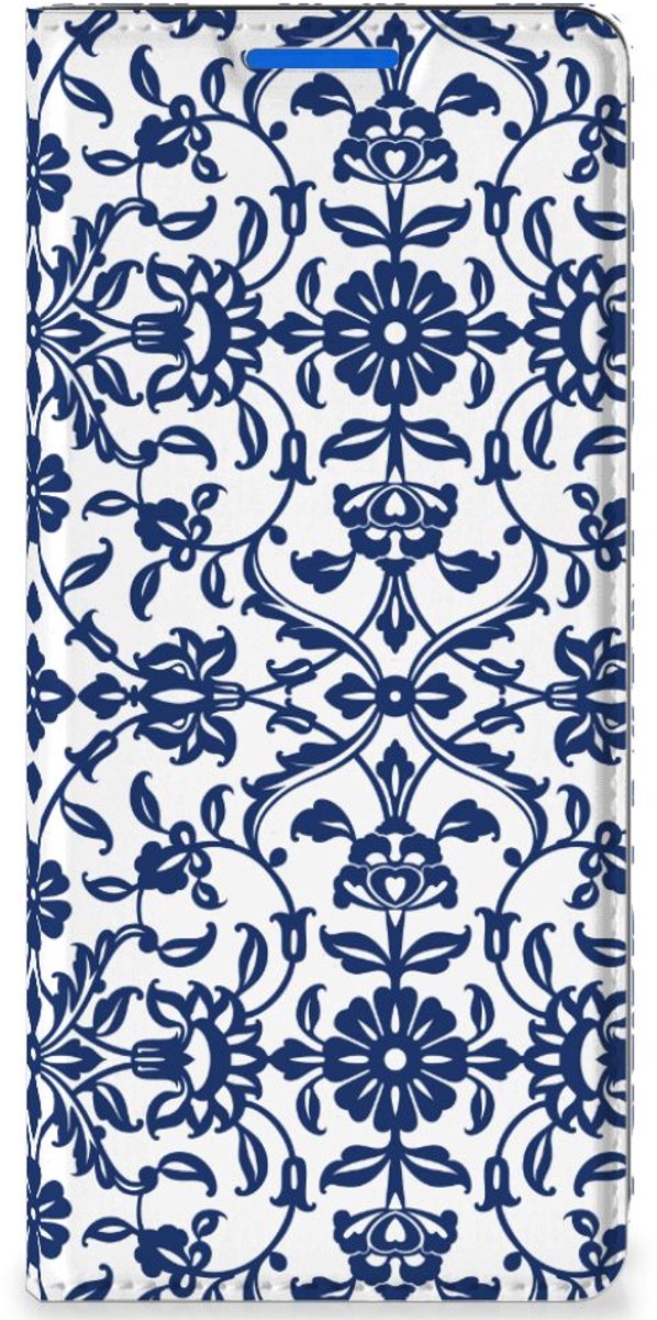 OPPO Reno 6 Pro Plus 5G Smart Cover Flower Blue