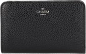 Portefeuille Charm London Washington - Zwart - 100% Cuir