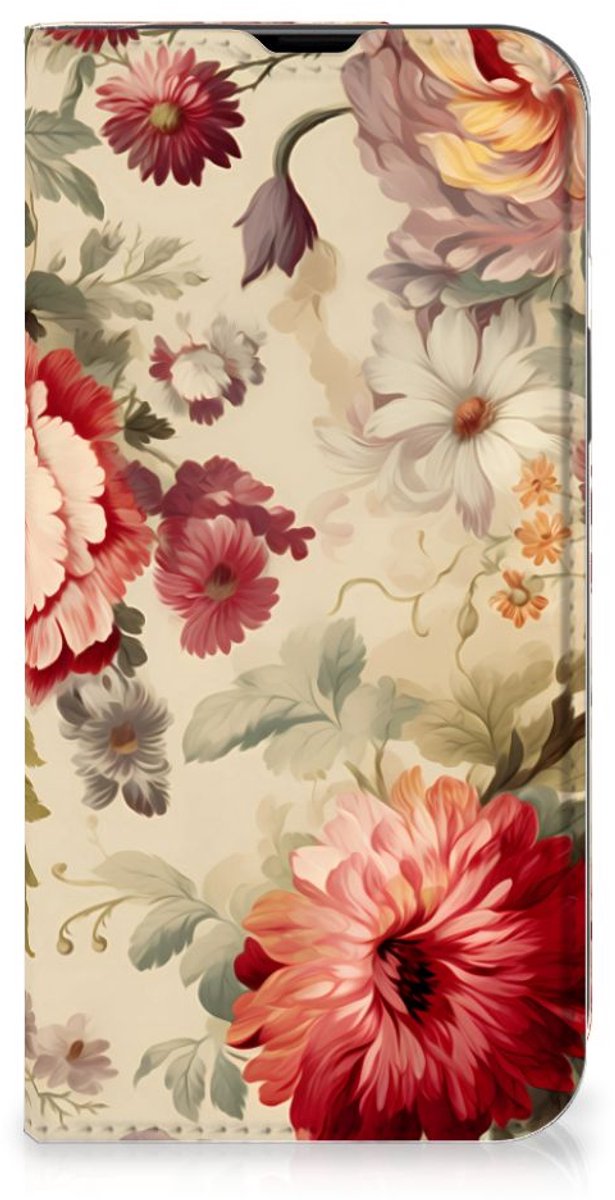 Smart Cover voor iPhone 14 Bloemen