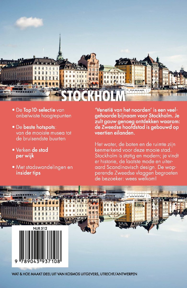 Wat & Hoe reisgids - Stockholm - back cover