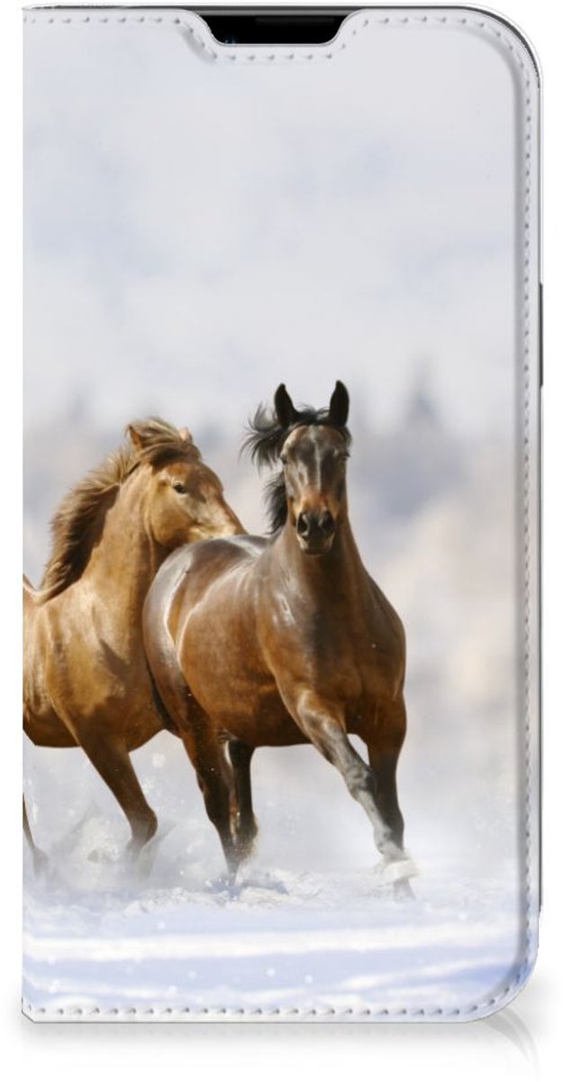 Apple iPhone 14 Plus Hoesje maken Paarden