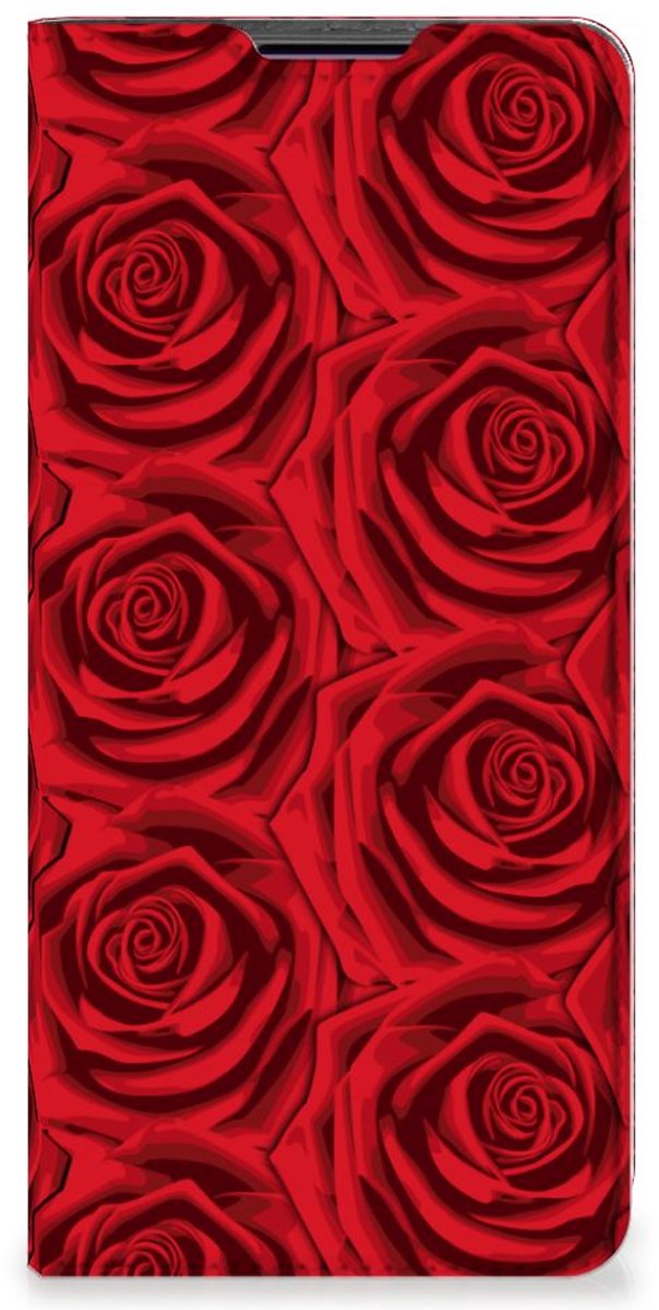 Motorola Edge 30 Pro Smart Cover Red Roses