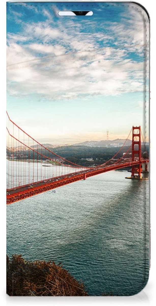 Book Case voor Samsung Galaxy A23 Book Cover Golden Gate Bridge