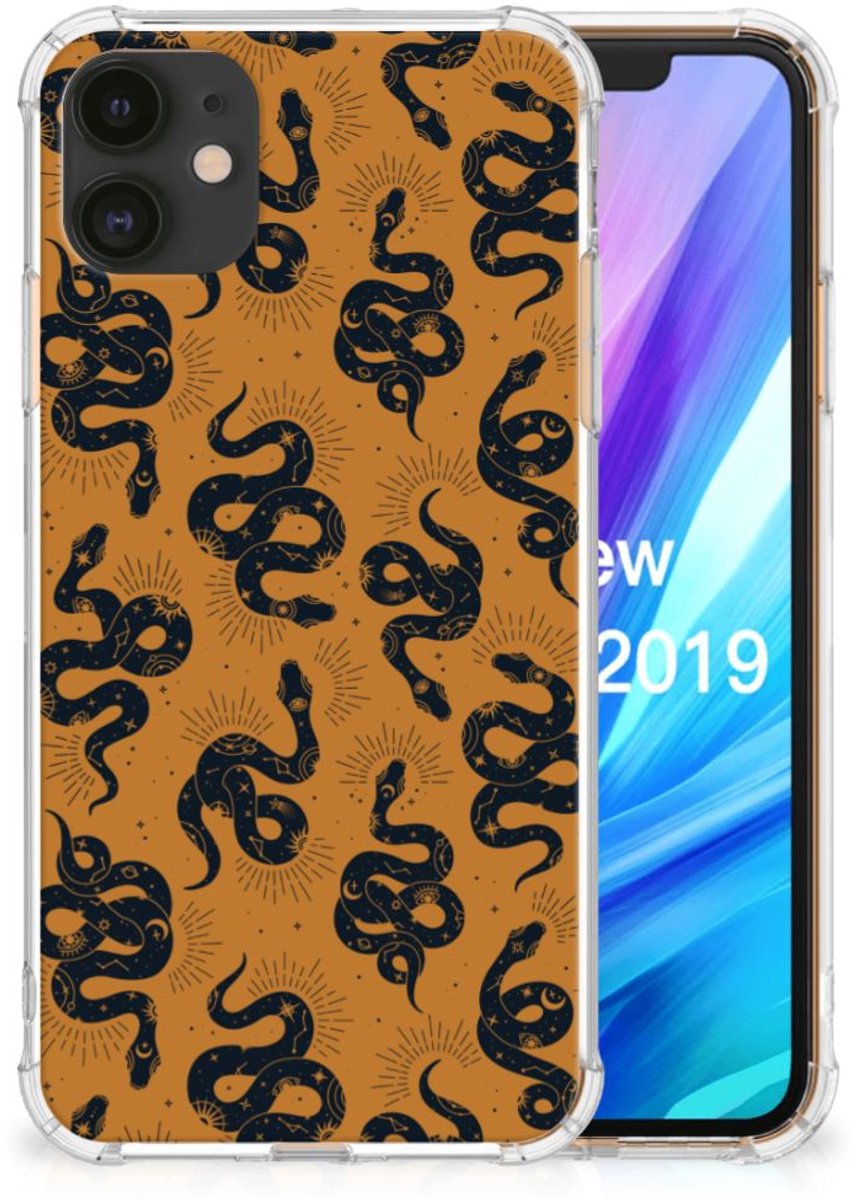 Back Cover voor Case Anti-shock voor Apple iPhone 11 Snakes