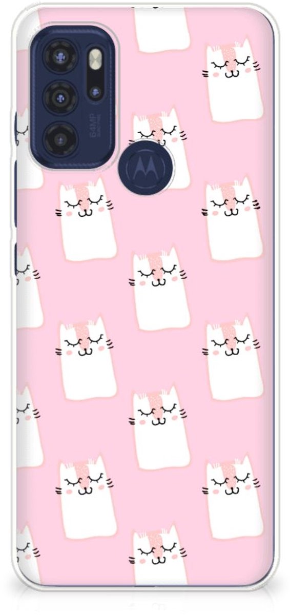 Motorola Moto G60s TPU Hoesje Sleeping Cats