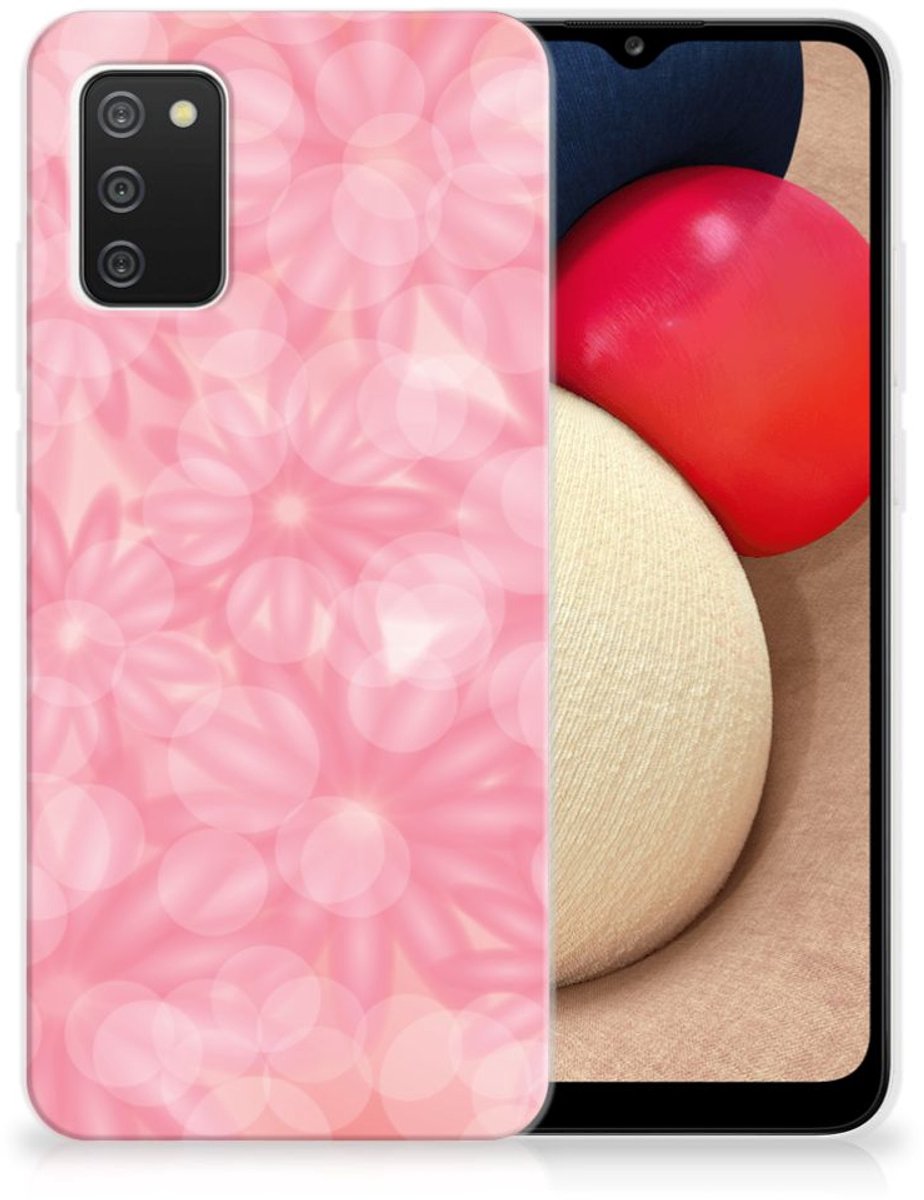 Samsung Galaxy A02s TPU Case Spring Flowers