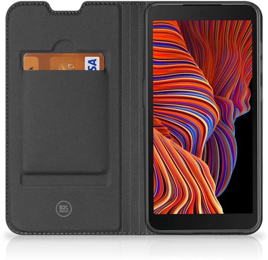 Portefeuille Etui Portefeuille Samsung Galaxy Xcover 5 Smart Cover Case Paarden