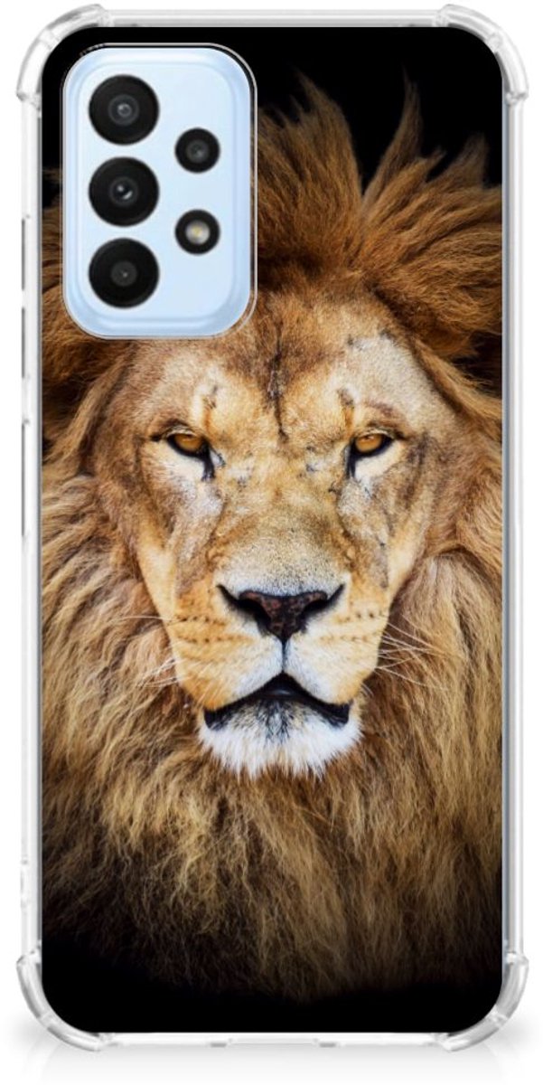 Samsung Galaxy A23 Case Anti-shock Leeuw