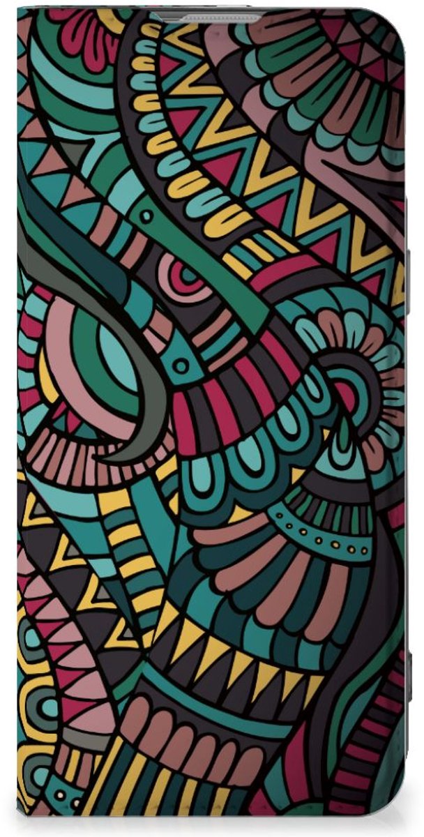 OnePlus Nord 2T Hoesje met Magneet Aztec
