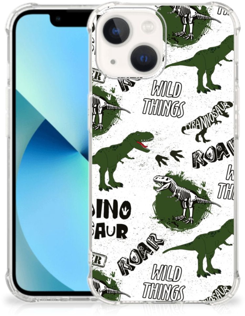 Back Cover voor Case Anti-shock voor iPhone 13 mini Dinosaurus