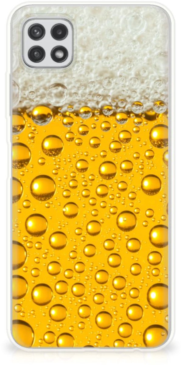 Samsung Galaxy A22 5G Siliconen Case Bier