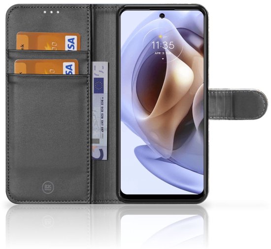 Bookcase Motorola Moto G31 | Étui pour téléphone G41 Canaux d'Amsterdam