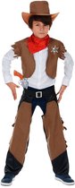 LUCIDA - Costume de cow-boy classique pour garçon - M 122/128 (7-9 ans) - Déguisements pour enfants