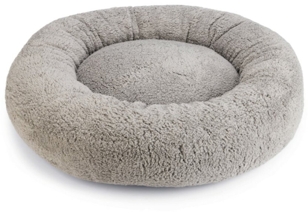 Beeztees Jaxx - Orthopedische Hondenmand - Grijs - 70x70x25 cm
