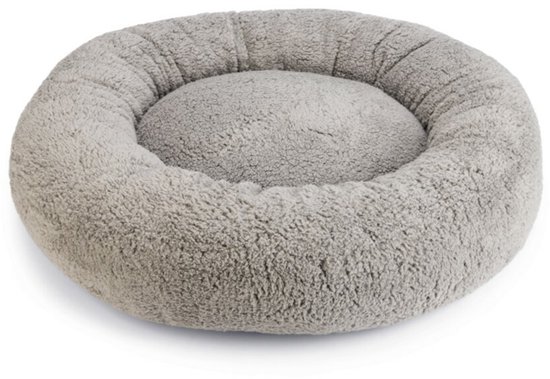 Beeztees Jaxx - Orthopedische Hondenmand - Grijs - 70x70x25 cm