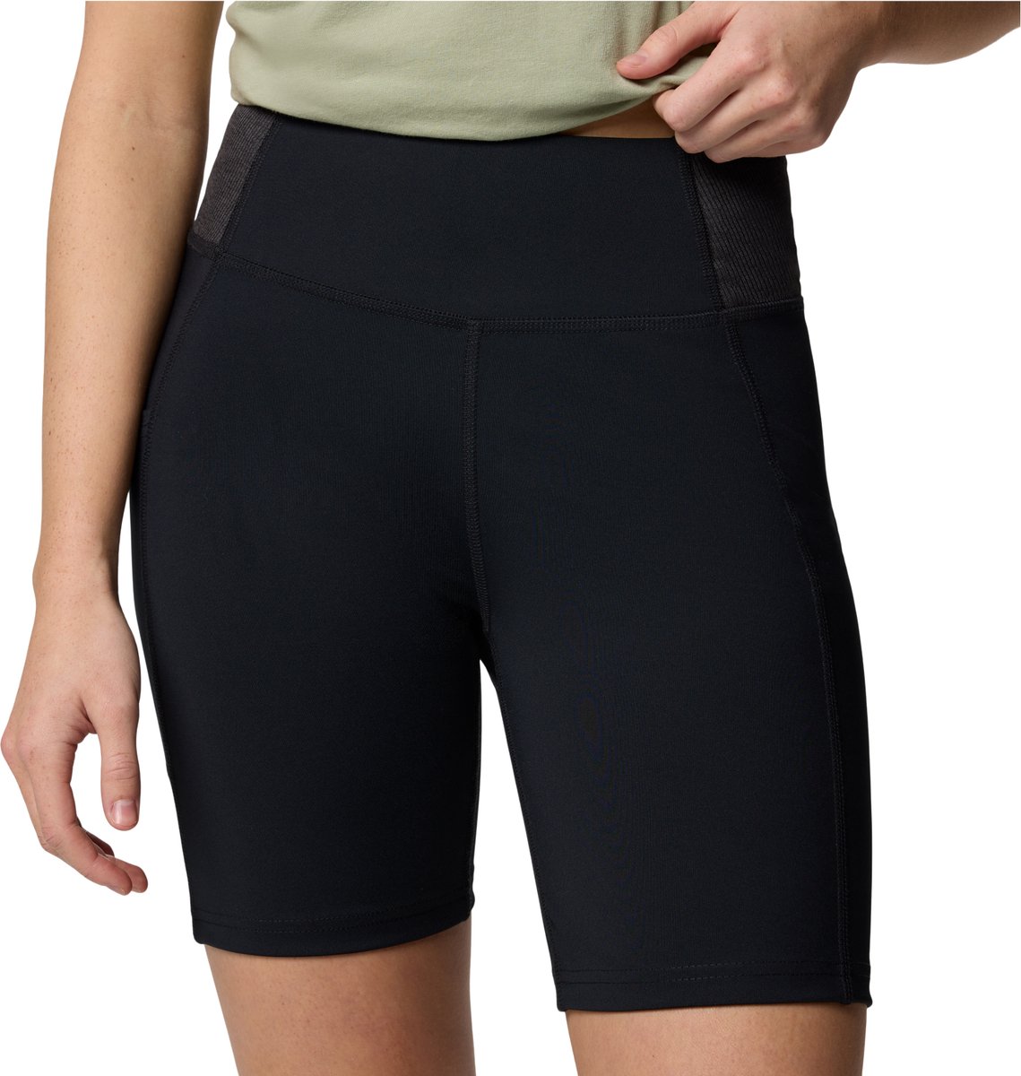 Columbia Boundless Trek 1/2 Tight Vrouwen Shorts Zwart